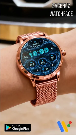A148 Water Watchface Screenshot 2