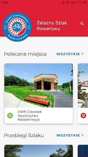 Żelazny Szlak Rowerowy Screenshot 1