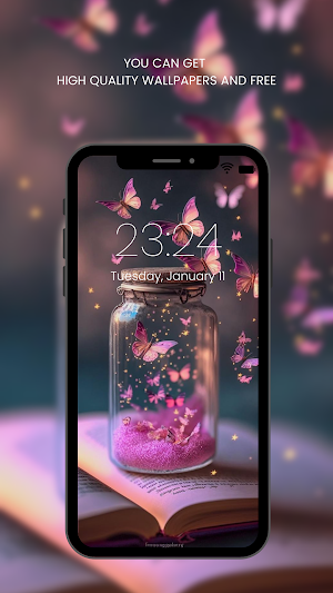 Cute Girly Wallpaper HD Screenshot 1