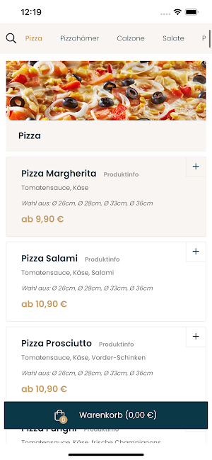 Tyros Pizza Screenshot 0