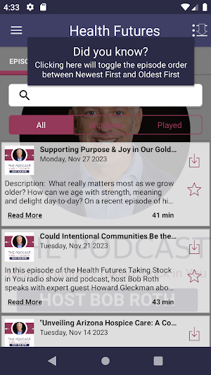 Health Futures Screenshot 0