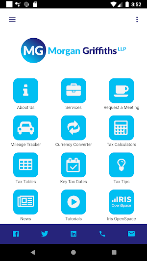 Morgan Griffiths Accountants Screenshot 0