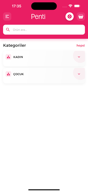 Penti B2B Screenshot 1
