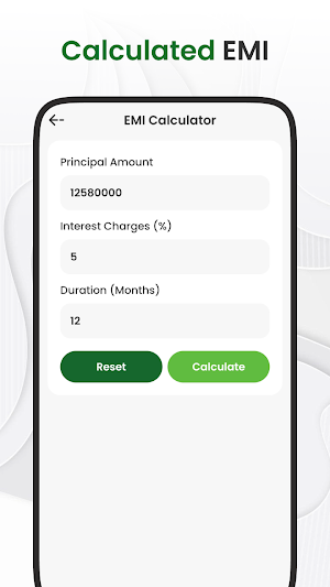 PROEMI - EMI Loan Calculator Screenshot 1
