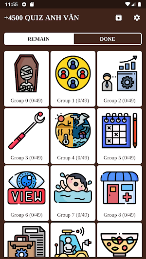 +4500 từ vựng Tiếng Anh Quiz Screenshot 0