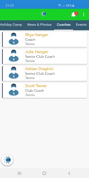 Comptons Tennis Club Screenshot 3