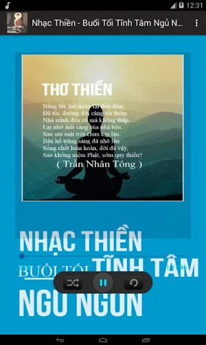 Nhạc Thiền - Buổi Tối Tĩnh Tâm Ngủ Ngon Screenshot 2