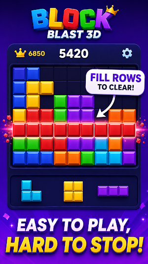 Block Blast 3D: Puzzle Screenshot 2
