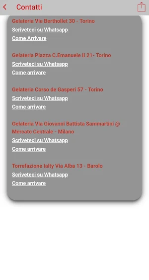 APP Gelateria Mara dei Boschi Screenshot 0