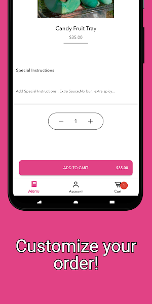 The Pink Palm Cafe Screenshot 1
