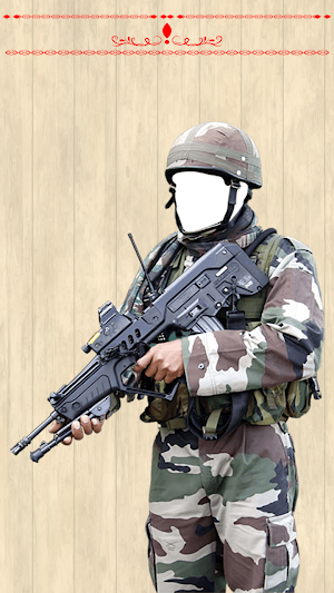 Army War Suit Photo Editor Screenshot 0