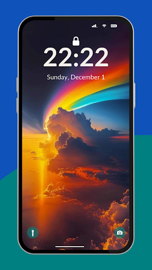 Rainbow Aesthetic Wallpaper 4K Screenshot 2