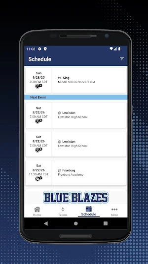 Westbrook Blue Blazes Screenshot 1