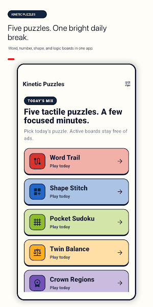 Kinetic Puzzles Screenshot 0