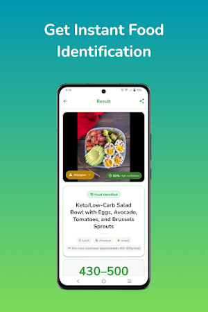 Calorie Scanner: AI Food Scan Screenshot 0