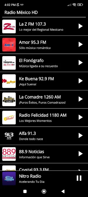 Radio México HD Screenshot 3
