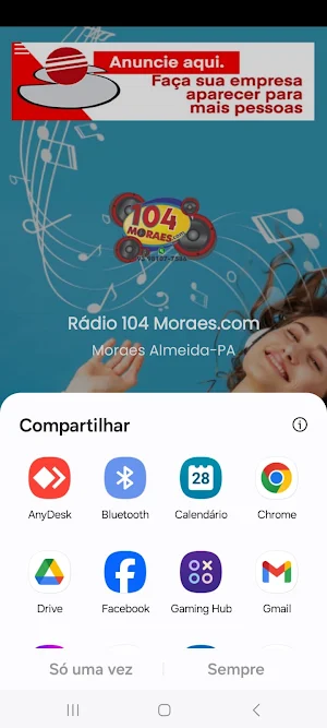 Rádio 104MORAES.com Screenshot 2