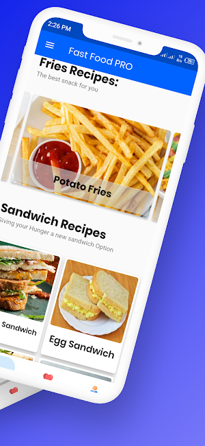 Fast Food Recipes PRO Screenshot 1