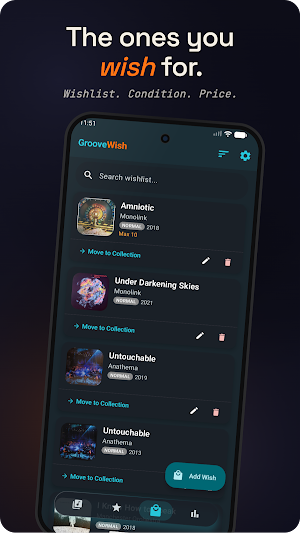 GrooveList Screenshot 2