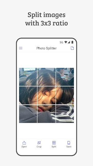 Photo Splitter (Split Your Images, Pictures) Screenshot 2
