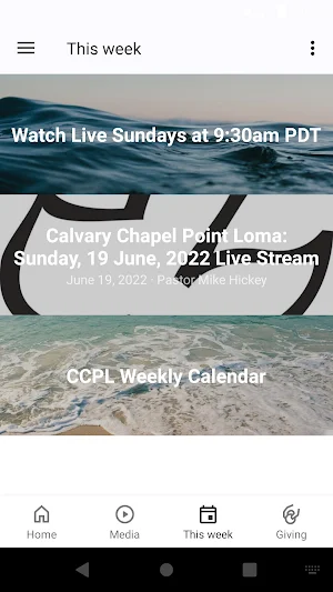Calvary Chapel Point Loma Screenshot 2
