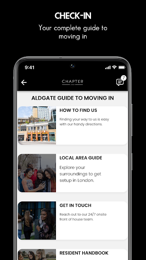 My Chapter App Screenshot 1