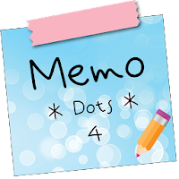 Sticky Memo Notepad *Dots* 4