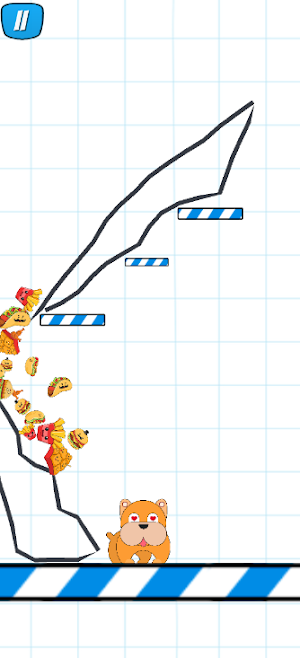 Save The Hungry Dog - Draw it! Screenshot 1