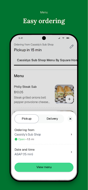 Cassidy's Sub Shop Screenshot 2