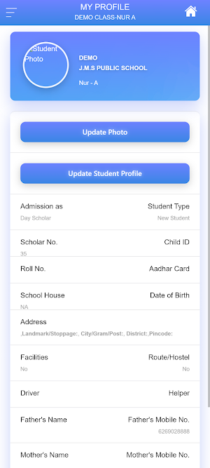 J.M.S PUBLIC SCHOOL Screenshot 2