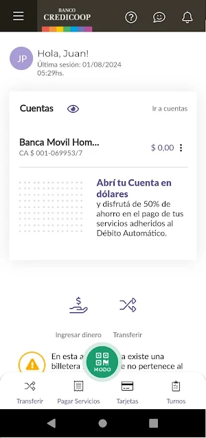 banca CREDICOOP Screenshot 1