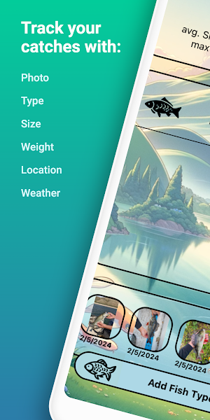 Fish Tracker: Your Fishing Log Screenshot 0