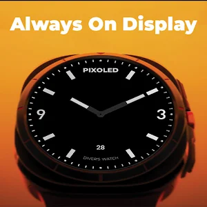 Bolido minimal watch face Screenshot 2