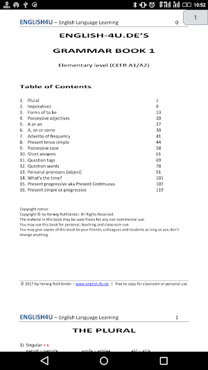 English Grammar Screenshot 2