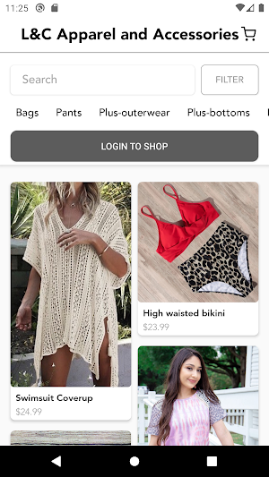 L&C Apparel and Accessories Screenshot 1