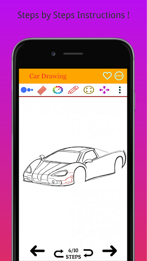 How to Draw Sport Cars Easily Screenshot 1