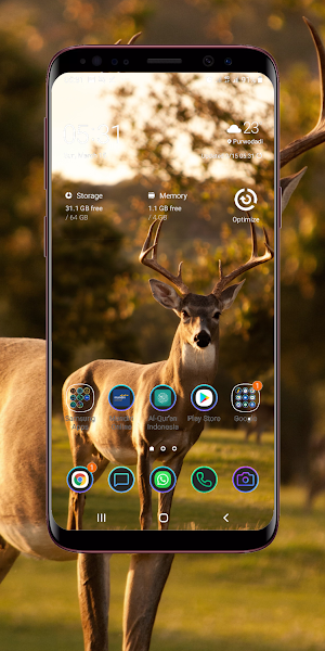 Deer Wallpaper Screenshot 2