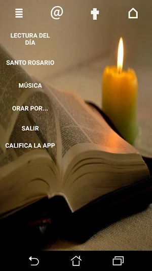 Lectura del evangelio Screenshot 0