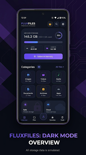 Flux Files: File Manager Screenshot 2