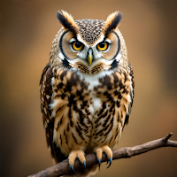 Owl Wallpaper 4K