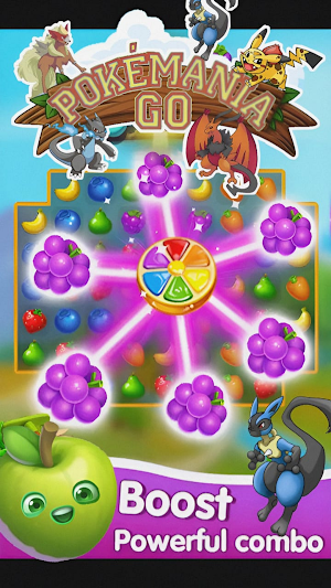 Pokemania GO - Match 3 Game Screenshot 2