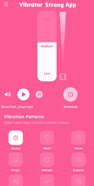 Strong Vibration App Screenshot 1