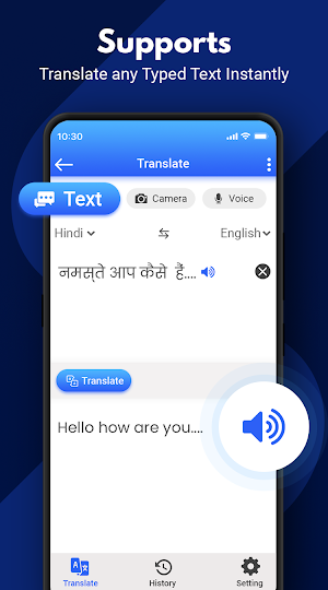 Hindi to English Translator :  Screenshot 1