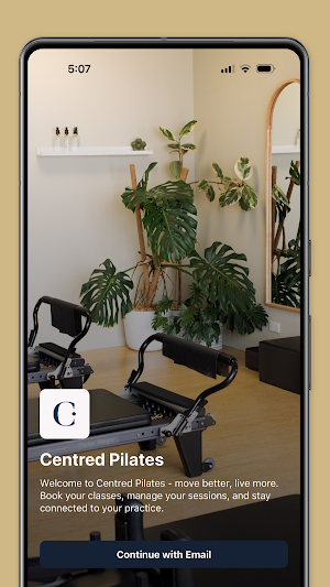 Centred Pilates Screenshot 0