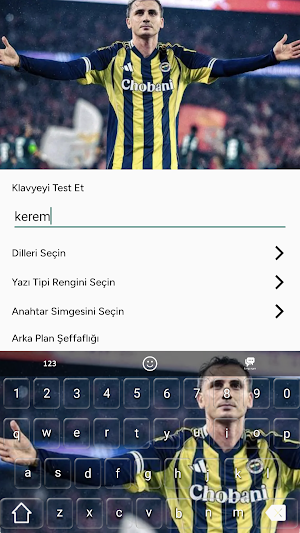 Fenerbahce Wallpapers Keyboard Screenshot 3
