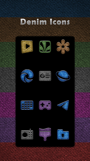 Denim Colors - Frameless Icons screenshot 3