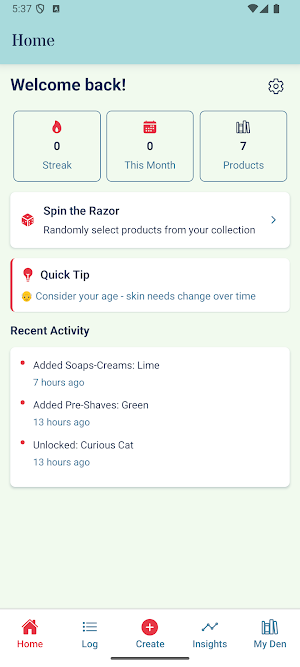 Shaving Sherpa Screenshot 0