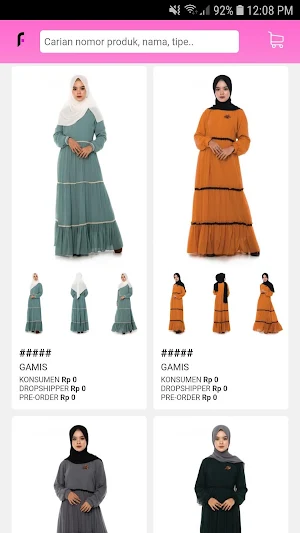 FashionCart - Kualitas Premium Screenshot 1