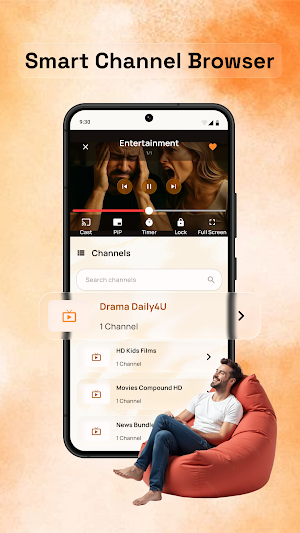 IPTV Smart Player: Live TV Screenshot 2