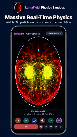 LumaField: Physics Sandbox Screenshot 3